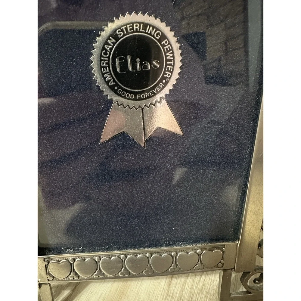 Elias 1993‎ Antique Sterling Silver Pewter 4x6 Picture Frame
